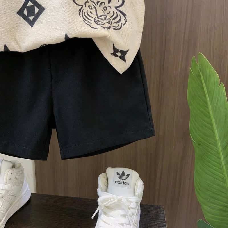 幼児男の子用タイガー柄ポロシャツ＆ショートパンツ 2点セット - image 4