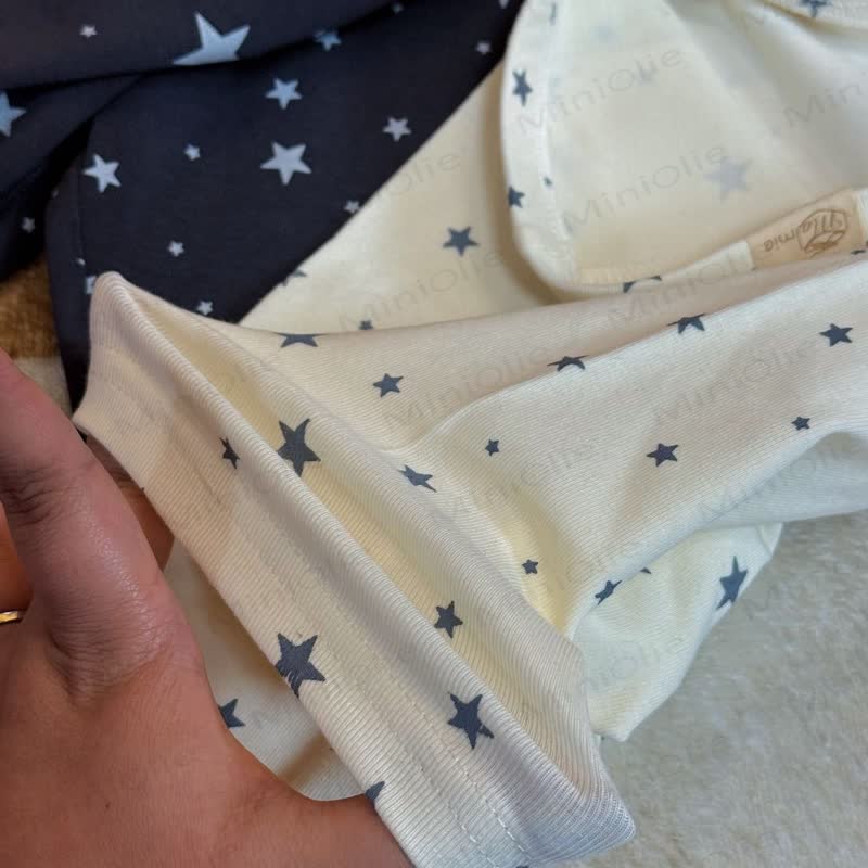 幼児用女の子向けコットン製星柄レギンス - image 5