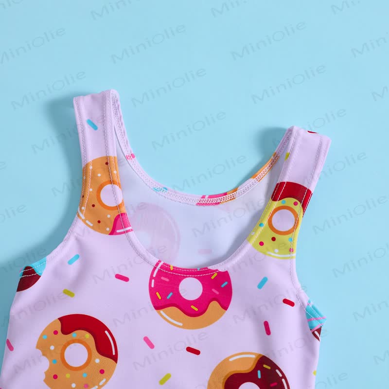ベビー幼児用女の子向けノースリーブワンピースフリル水着ボディスーツ - image 6