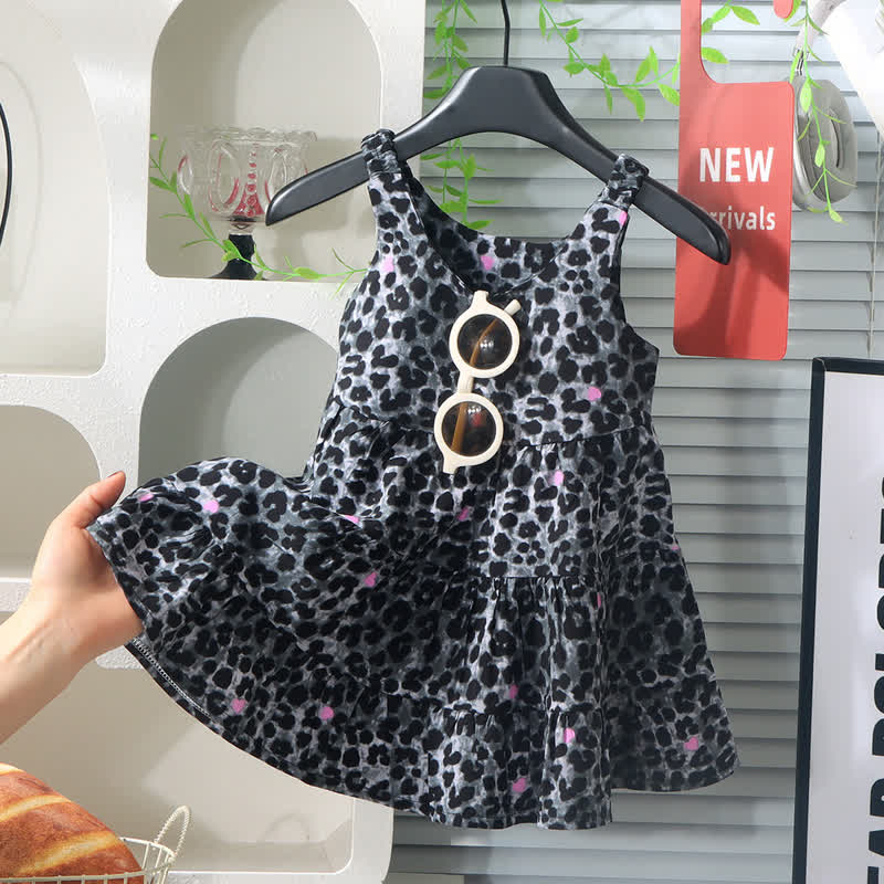 幼児用女の子向け花柄ティアードDress - 黒 - 10-11歳 - image 4