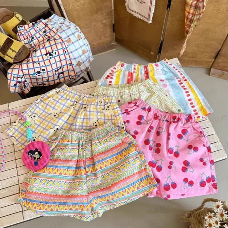 幼児・子供・女の子用 動物柄ショートパンツ - image 1