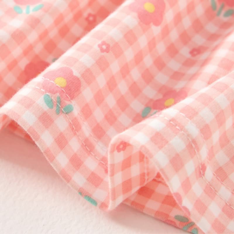 幼児用ベビーガールズプリントパフスリーブサマーDress - image 10