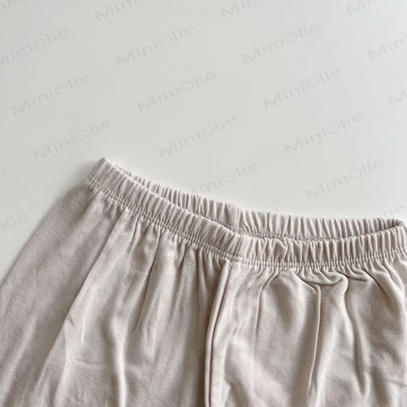 幼児用ソフトコットン製トップスとショートパンツのセット - image 13
