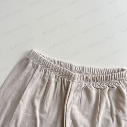 幼児用ソフトコットン製トップスとショートパンツのセット - image 13