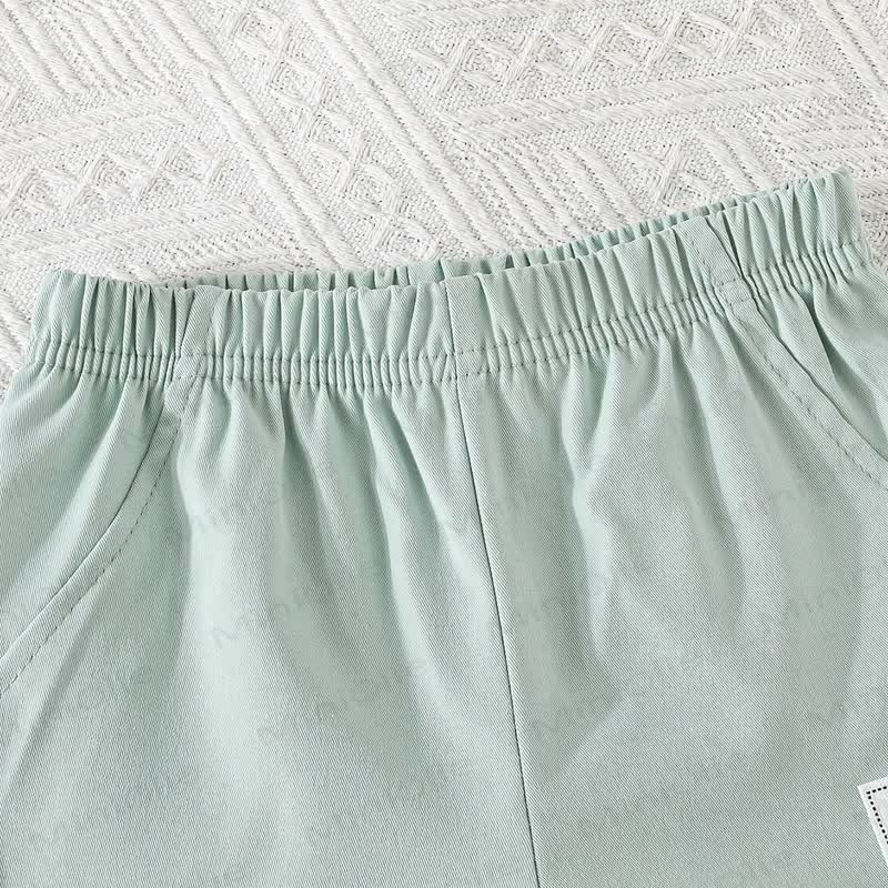 ベビー用ストライプ柄ポロシャツ＆ショートパンツ 2点セット - image 6