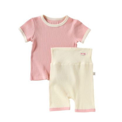 ベビー用ニット半袖セット - image 3