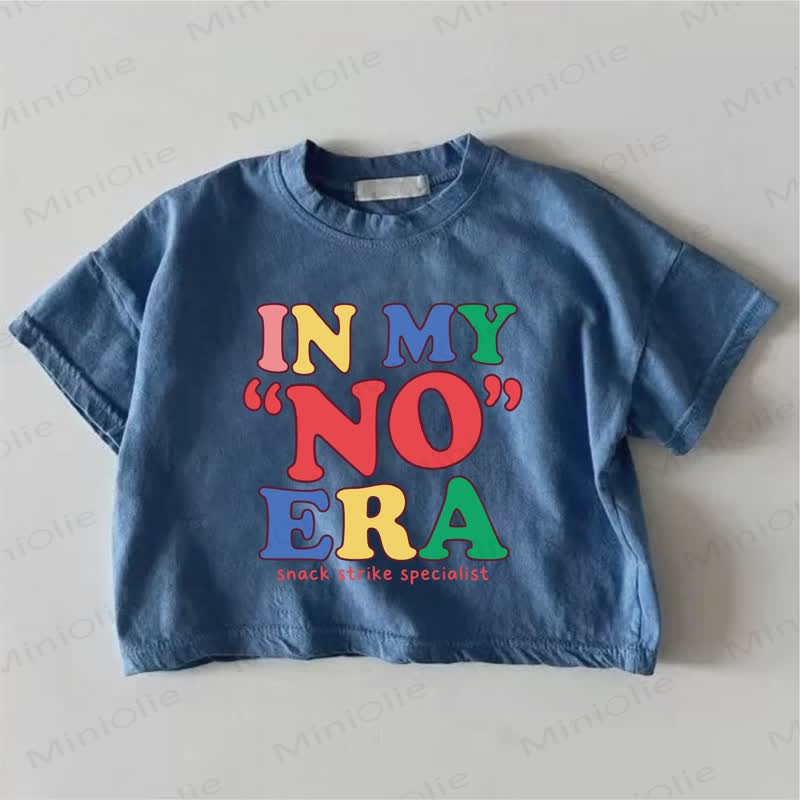 MYの「NO」時代スナックストライキスペシャリスト ベビーブルーTシャツ - 青 - 18～24ヶ月 - image 1