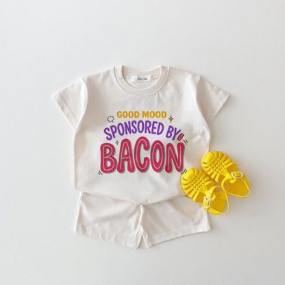 GOOD MOOD SPONSORED BY BACONベビーホワイト2点セット - 白 - 18～24ヶ月 - image 1