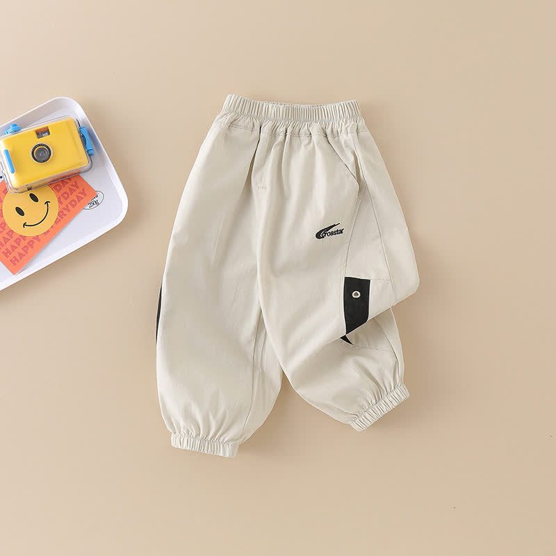 幼児男の子用軽量蚊よけパンツ - ベージュ - 6～7歳 - image 2