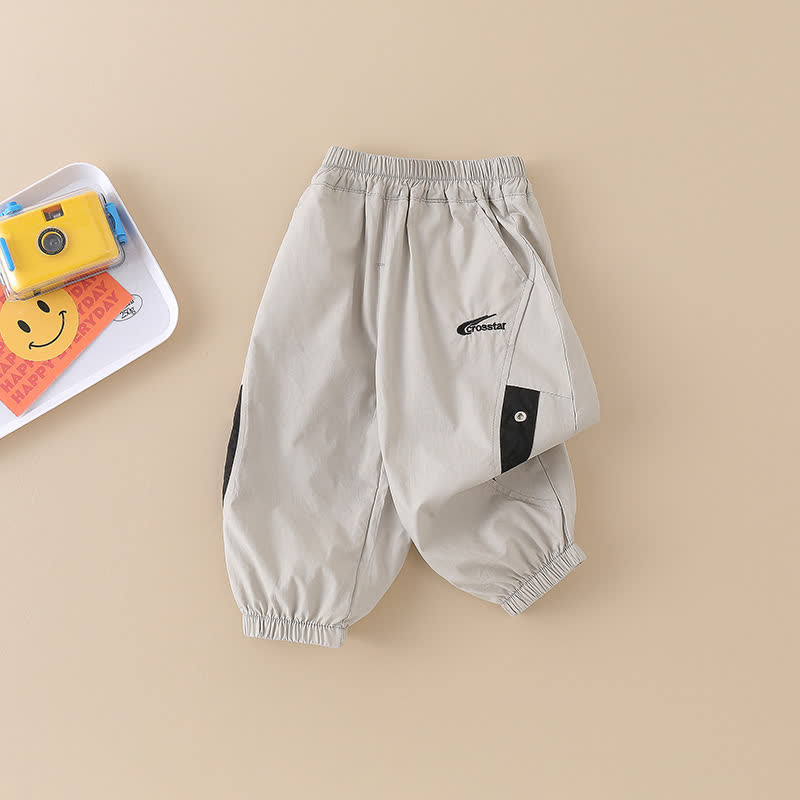 幼児男の子用軽量蚊よけパンツ - グレー - 6～7歳 - image 4