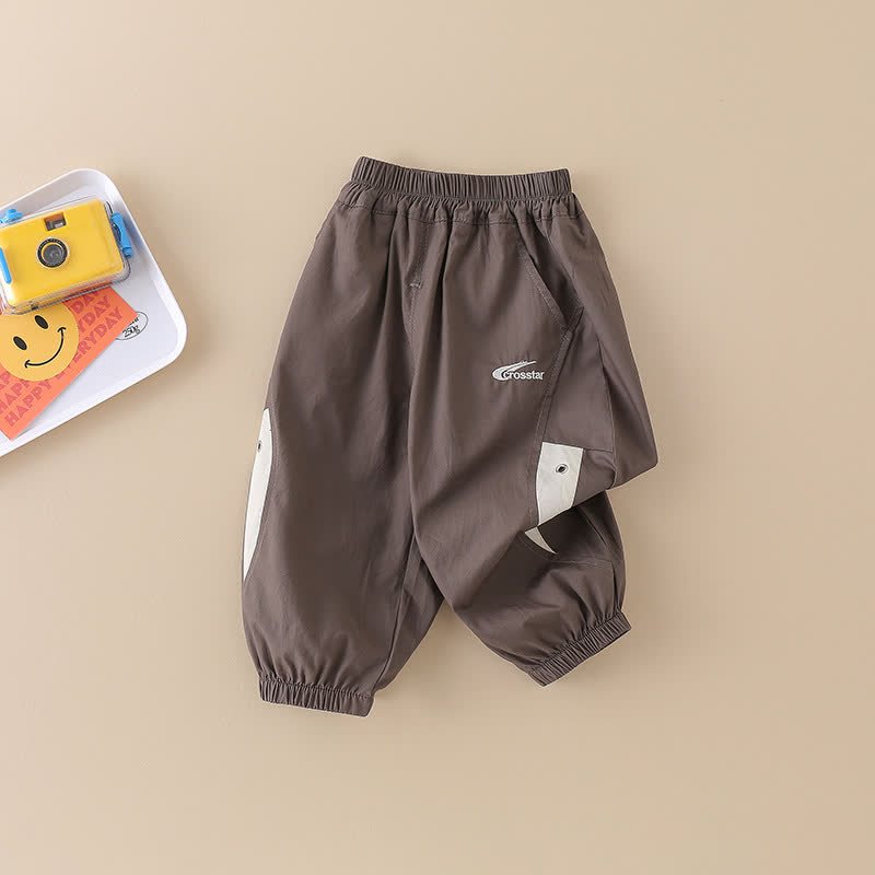 幼児男の子用軽量蚊よけパンツ - ダークグレー - 6～7歳 - image 5