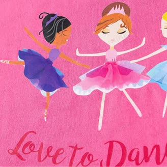 LOVE TO DANCE!幼児・女の子用Tシャツとスカートのセット - image 11