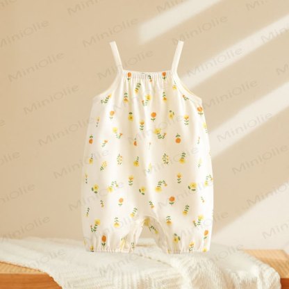 ベビー用イチゴ柄チェックロンパース - チューリップ - 2～3歳 - image 6