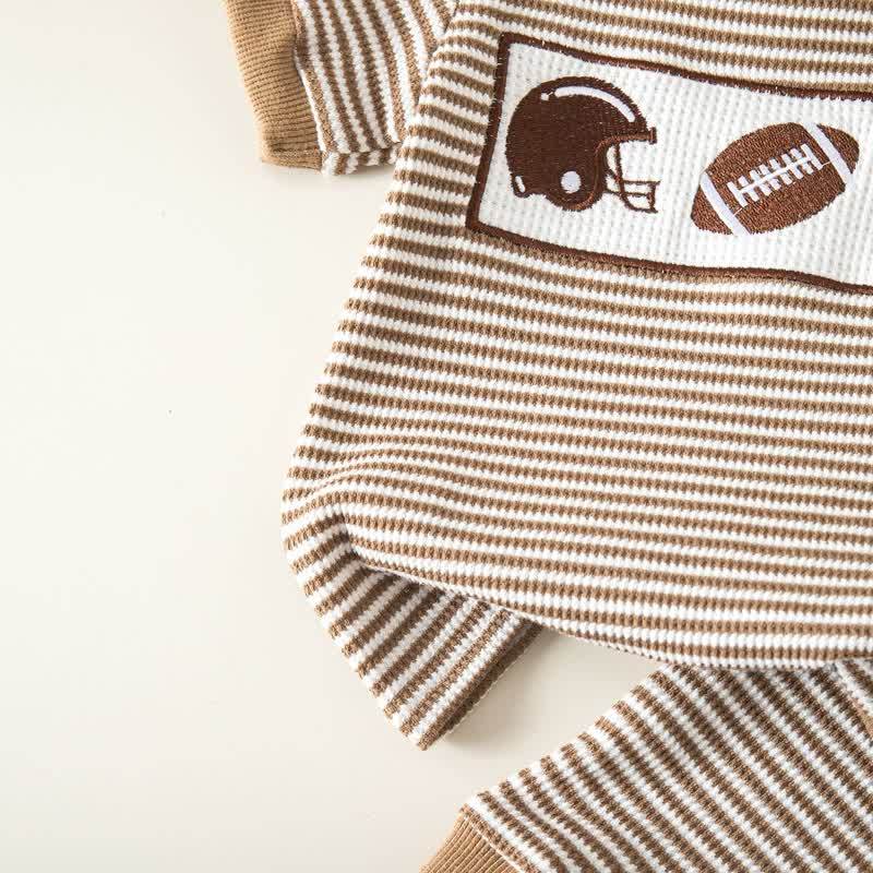 ベビー・幼児男の子用 スポーツプリントストライプTシャツ＆ショートパンツ 2点セット - image 9