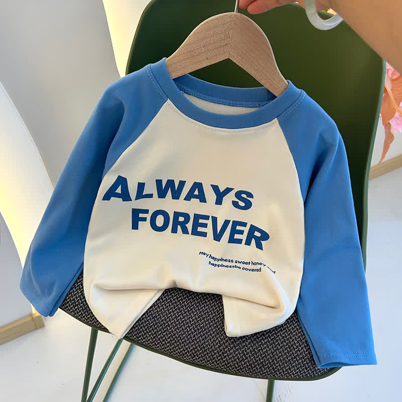 幼児用ラグランスリーブ半袖クルーネックTシャツ - ブルースローガン - 10-11歳 - image 11