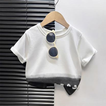 幼児用漫画柄ボックス型Tシャツ - 白 - 4～5歳 - image 12