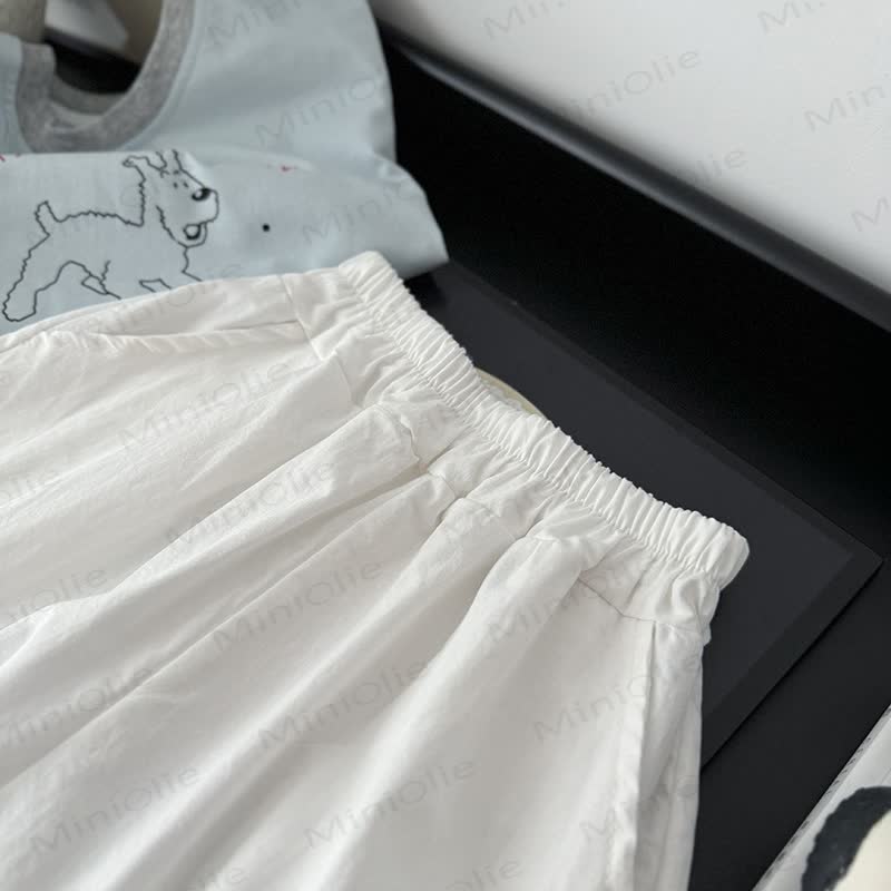 幼児・子供用犬柄刺繍入りショートパンツ - image 6