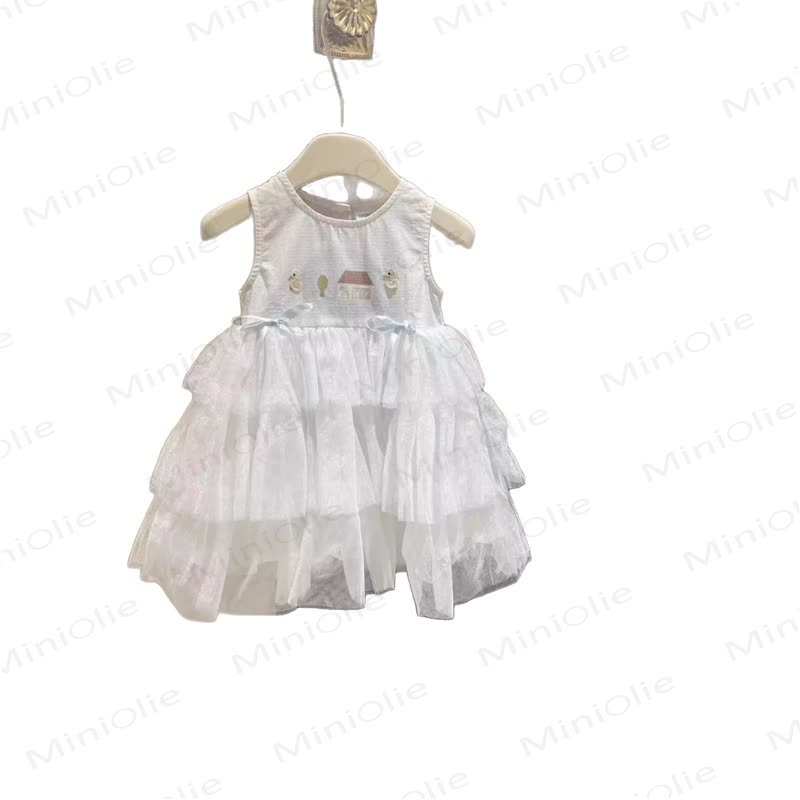 幼児用女の子プリンセスノースリーブティアードDress - image 2