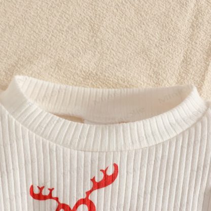 MERRY CHRISTMASベビースカート付きボディスーツ ヘッドバンドとソックス - image 11