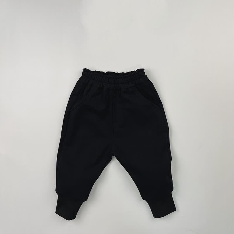 幼児用ゆったりフィット万能パンツ - 黒 - 6～7歳 - image 14