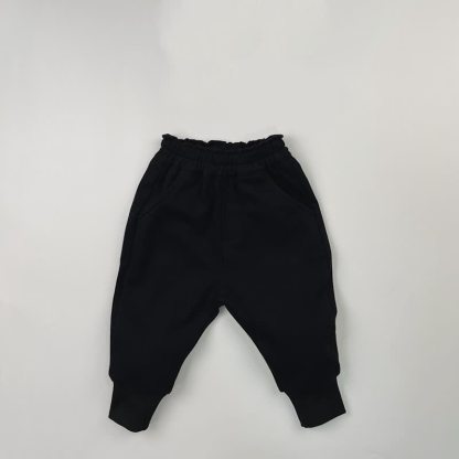 幼児用ゆったりフィット万能パンツ - 黒 - 6～7歳 - image 14