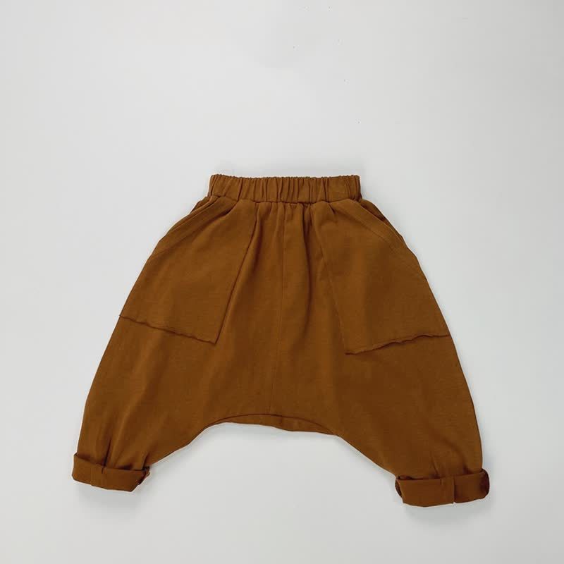 幼児用ゆったりフィット万能パンツ - コーヒーポケット - 6～7歳 - image 15