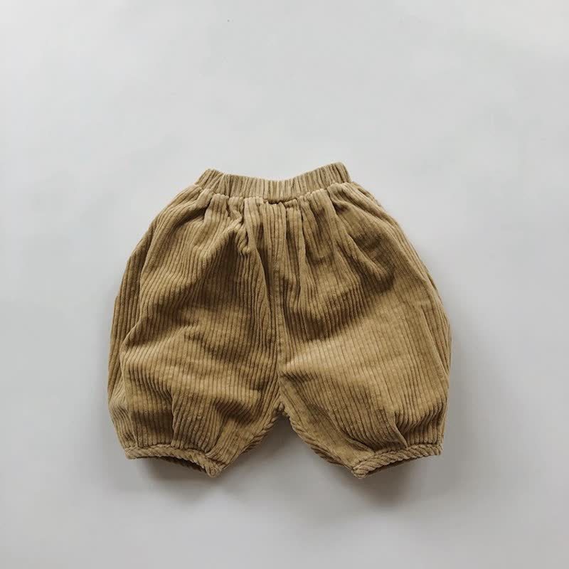 幼児用ゆったりフィット万能パンツ - ベージュのコーデュロイ - 6～7歳 - image 26
