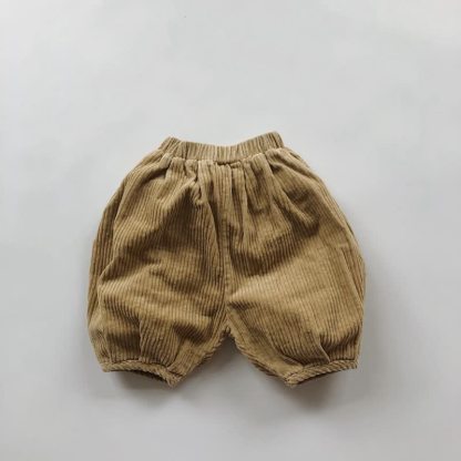 幼児用ゆったりフィット万能パンツ - ベージュのコーデュロイ - 6～7歳 - image 26