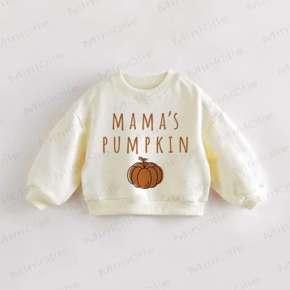 MAMA'S PUMPKIN幼児用クリームスウェットシャツ - クリーム - 3～5歳 - image 1