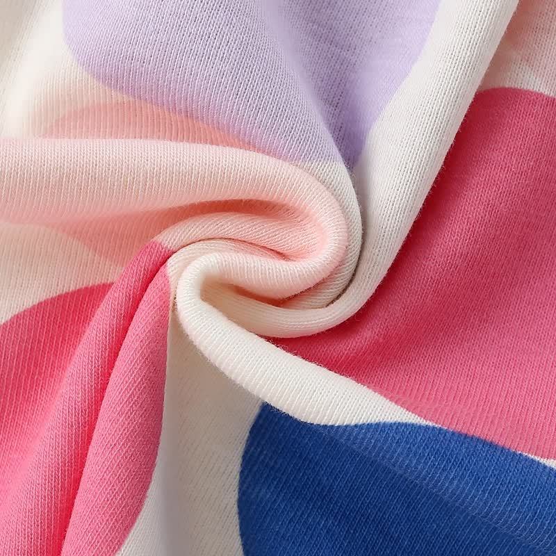 幼児用女の子向けカラフルな水玉模様の長袖Dress - image 5