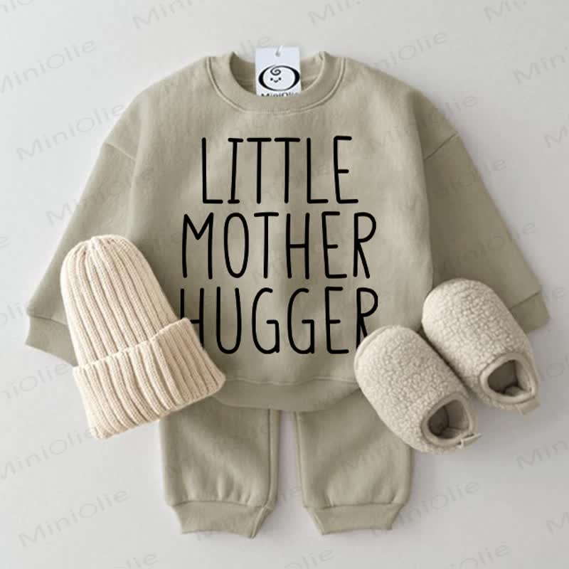 LITTLE MOTHER HUGGER用 グレーグリーン 2点セット - グレーグリーン - 2～3歳 - image 1