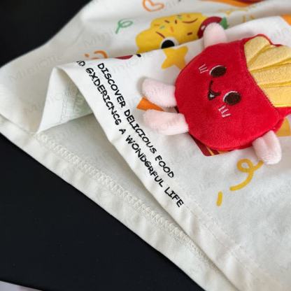YUMMY幼児向け食べ物プリントTシャツ - image 5