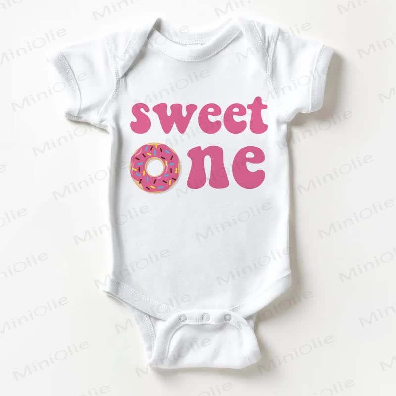 SWEET ONEベビー ホワイト ボディスーツ - 白 - 18～24ヶ月 - image 1