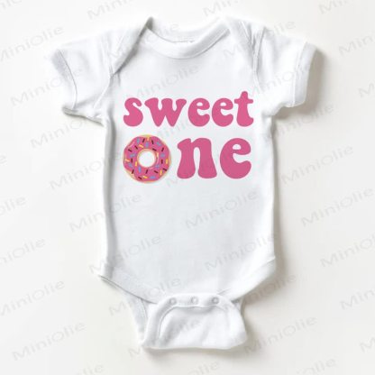 SWEET ONEベビー ホワイト ボディスーツ - 白 - 18～24ヶ月 - image 1