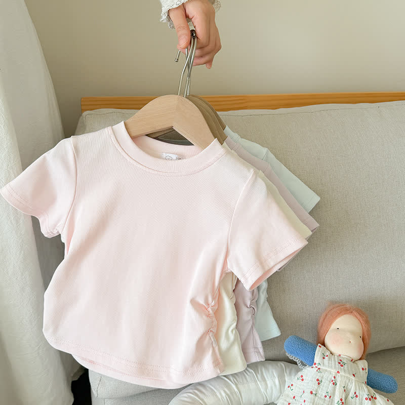 幼児・キッズ ガールズ リブ編みTシャツ＆パンツ 2点セット - image 10