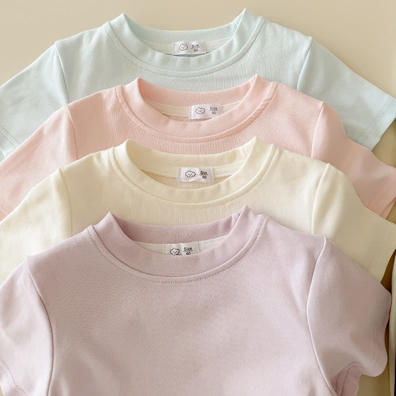 幼児・キッズ ガールズ リブ編みTシャツ＆パンツ 2点セット - image 11