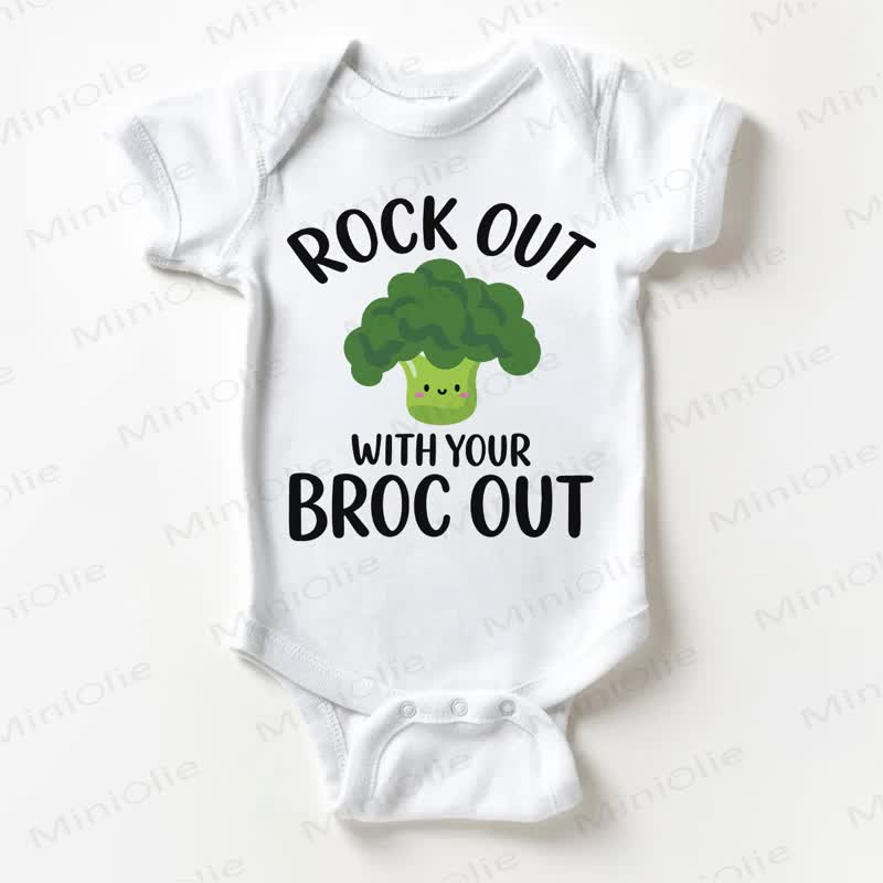 ROCK OUT WITH YOUR BROC OUT - 白 - 18～24ヶ月 - image 1