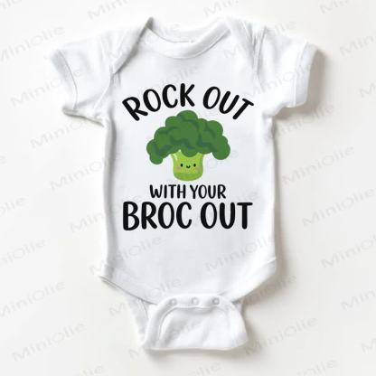 ROCK OUT WITH YOUR BROC OUT - 白 - 18～24ヶ月 - image 1