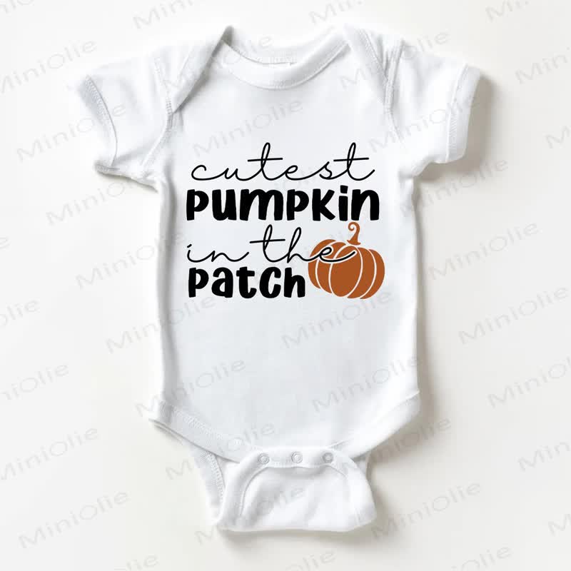 PUMPKIN PATCH用ホワイトボディスーツ - 白 - 18～24ヶ月 - image 1