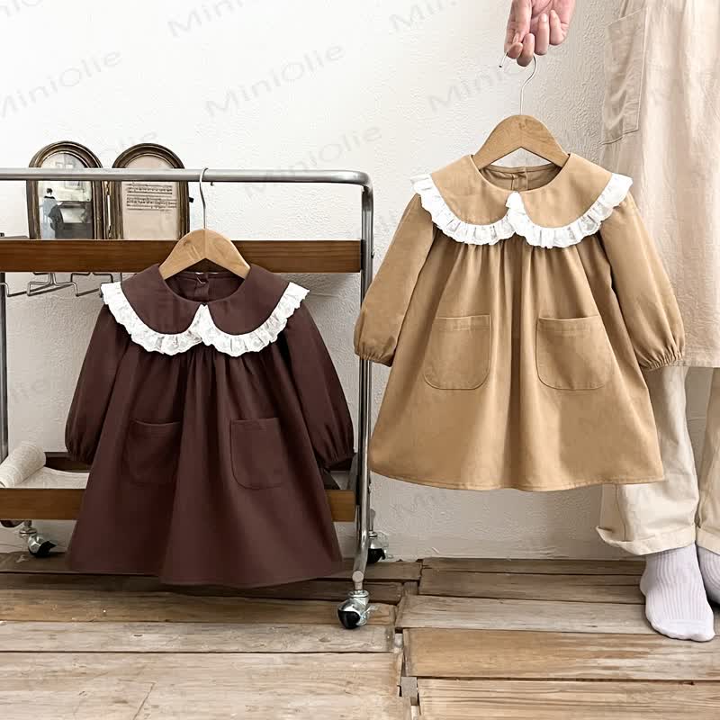 幼児用レース襟Dress - image 3
