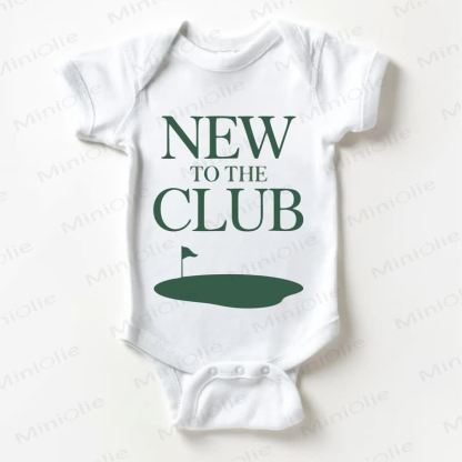 NEW TO THE CLUB！ベビー用ホワイトボディスーツ - 白 - 18～24ヶ月 - image 1