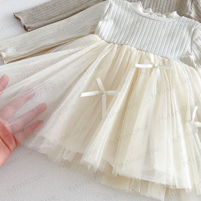 ベビー・幼児用女の子長袖リブニットDress - image 17