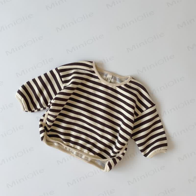 ベビー・幼児用ストライプTシャツ - 茶色 - 6～7歳 - image 5