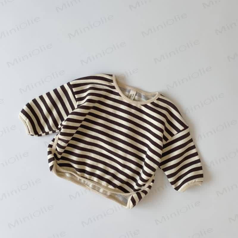 ベビー・幼児用ストライプTシャツ - 茶色 - 6～7歳 - image 5