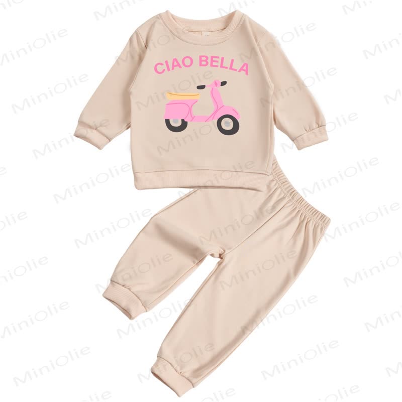 CIAO BELLAベビー 2点セット - ベージュ - 2～3歳 - image 1
