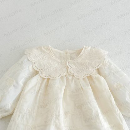 ベビーガール用レース襟長袖Dress - image 6