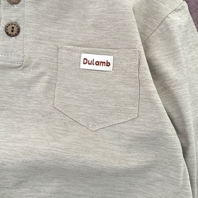 DULAMBベビー用無地長袖シャツ - image 7