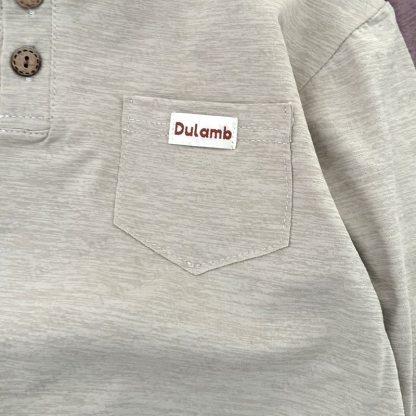 DULAMBベビー用無地長袖シャツ - image 7