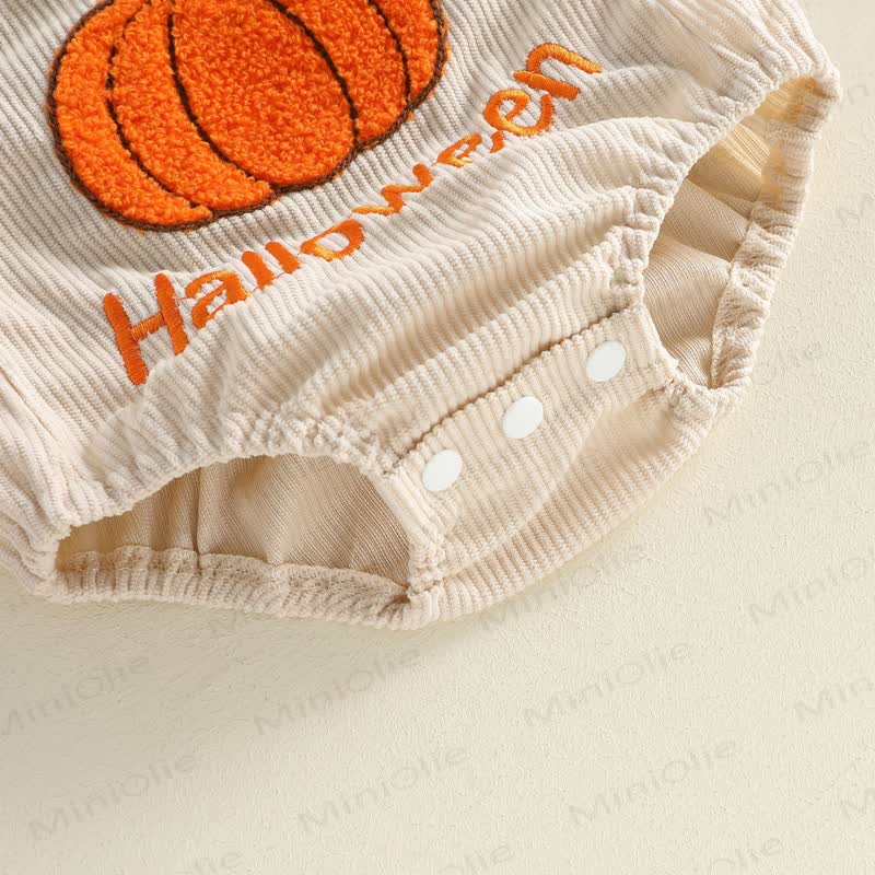 MY FIRST HALLOWEEN　ベビーパンプキンコーデュロイボディスーツ - image 6