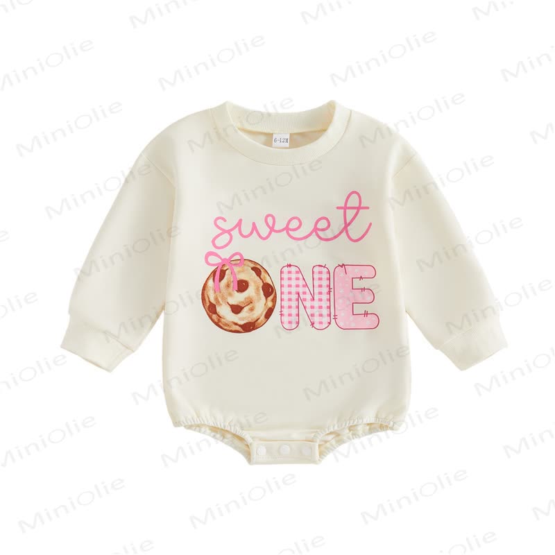 SWEET ONEベビーバースデー ドーナツ ボディスーツ - image 4